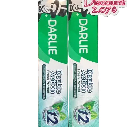 ថ្នាំដុសធ្មេញ Darlie 黑人牙膏toothpaste