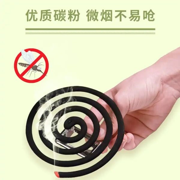 Artemisia Scented Mosquito Coils / ធូបមូសក្លិនស្លឹកអាយចាវ / 艾草香型蚊香